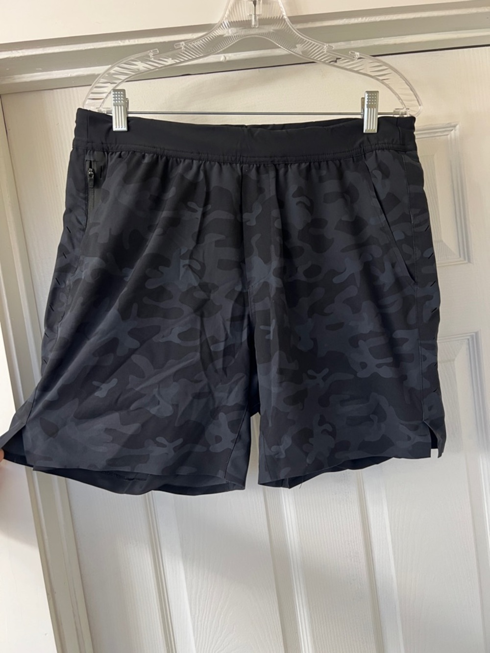 Ten Thousand Black Camo Interval Short 7in Lined